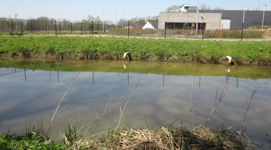 Infiltratiebekken voor regenwater